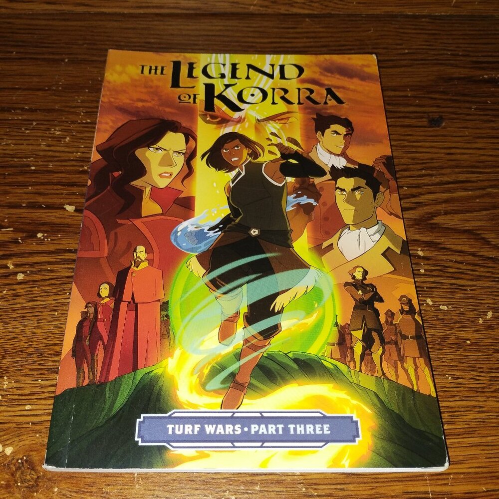 The Legend of Korra: Turf Wars Part Three Trade Paperback (Dark Horse Books)